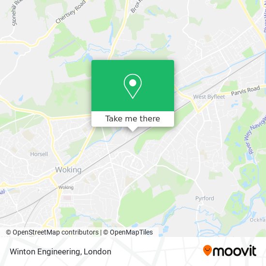Winton Engineering map