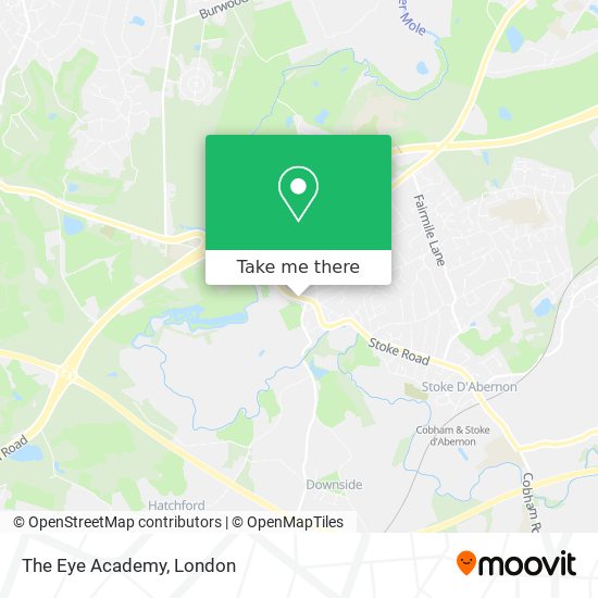 The Eye Academy map