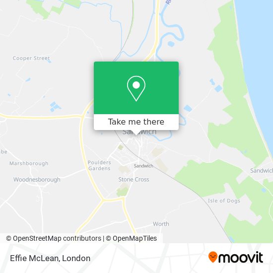 Effie McLean map