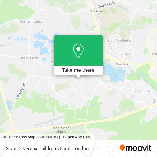 Sean Devereux Children's Fund map