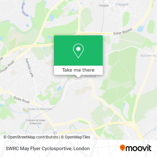 SWRC May Flyer Cyclosportive map