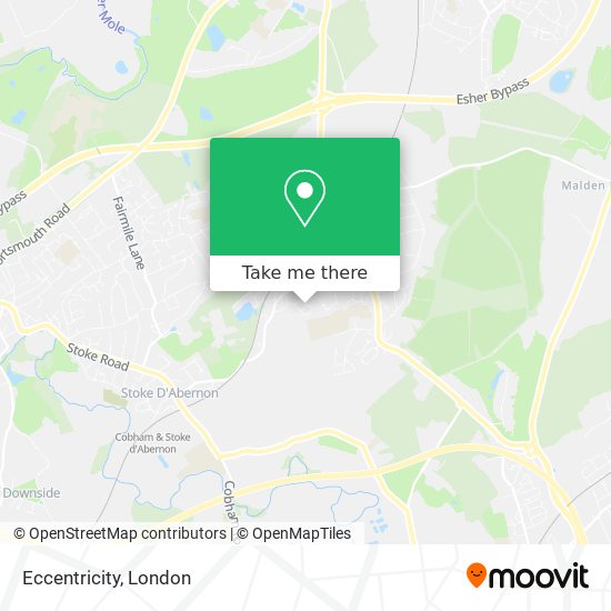 Eccentricity map