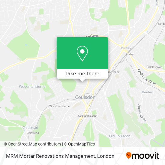MRM Mortar Renovations Management map