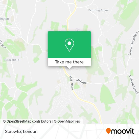 Screwfix map