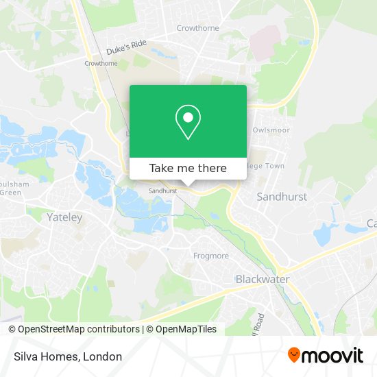 Silva Homes map
