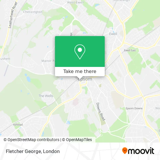 Fletcher George map