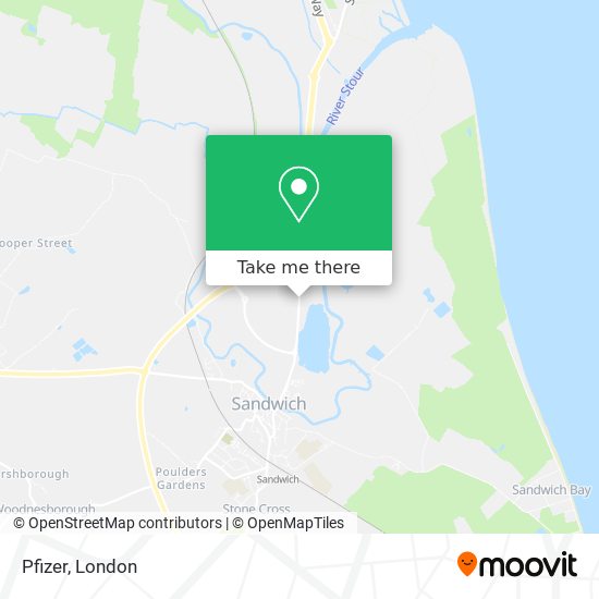 Pfizer map