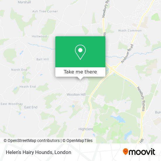 Helen's Hairy Hounds map