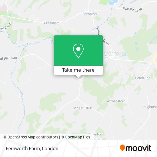 Fernworth Farm map
