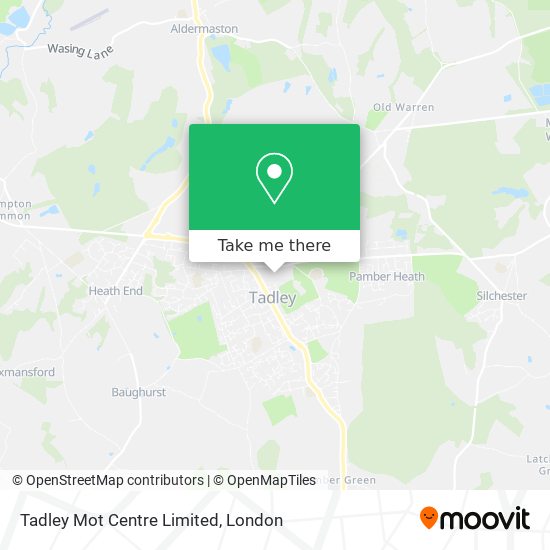Tadley Mot Centre Limited map