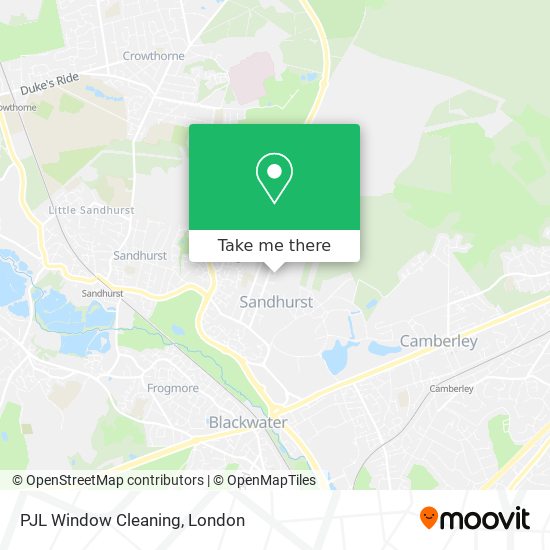 PJL Window Cleaning map