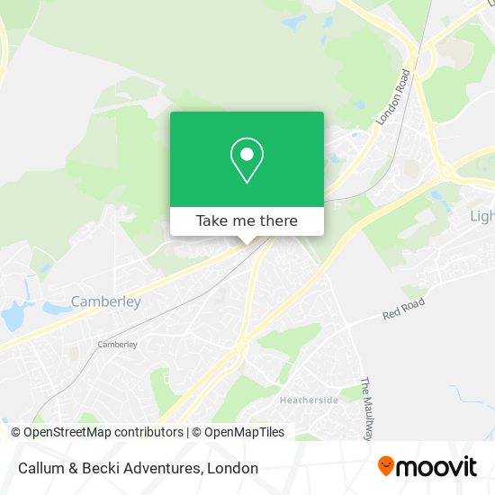 Callum & Becki Adventures map