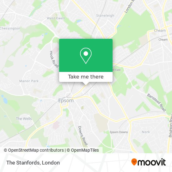 The Stanfords map