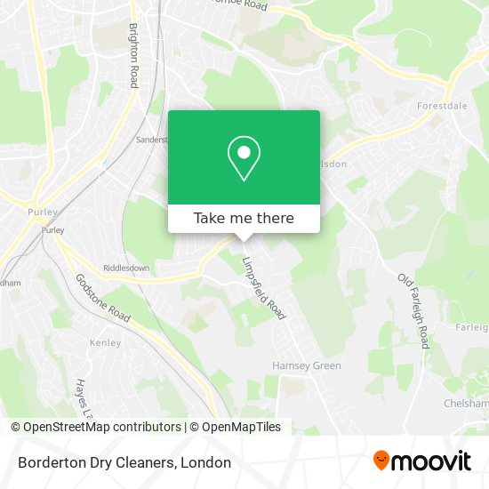 Borderton Dry Cleaners map