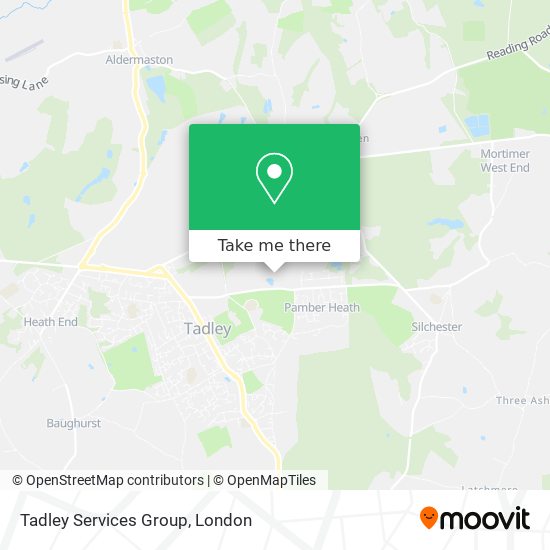 Tadley Services Group map