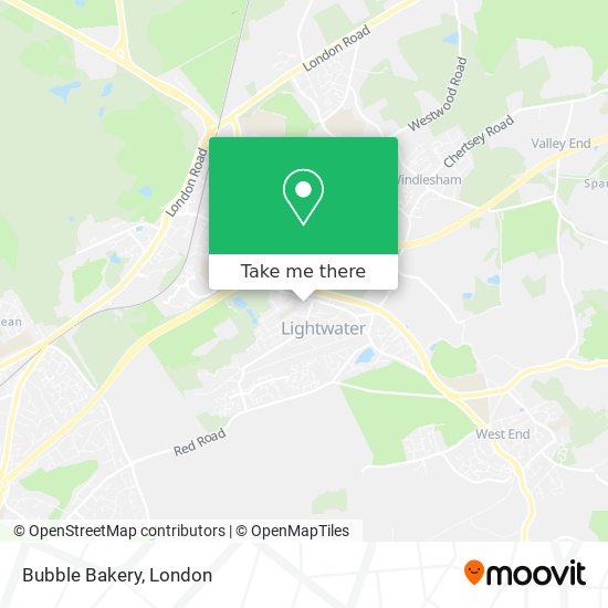 Bubble Bakery map