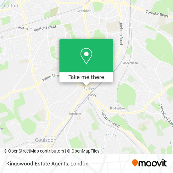 Kingswood Estate Agents map
