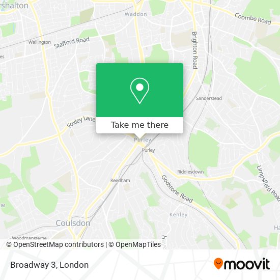 Broadway 3 map