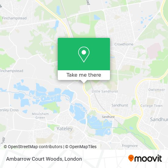 Ambarrow Court Woods map