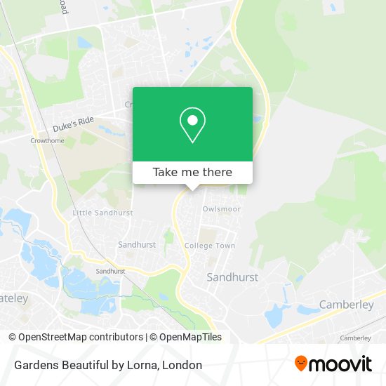 Gardens Beautiful by Lorna map