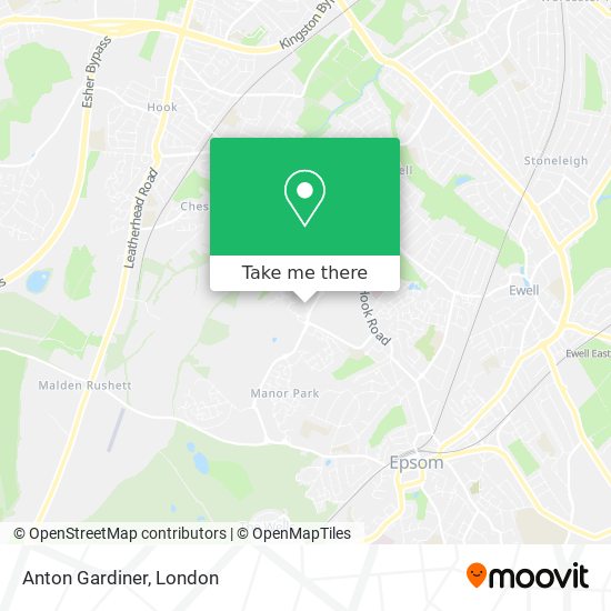 Anton Gardiner map