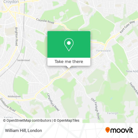 William Hill map