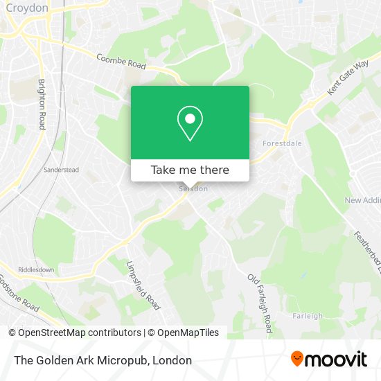 The Golden Ark Micropub map
