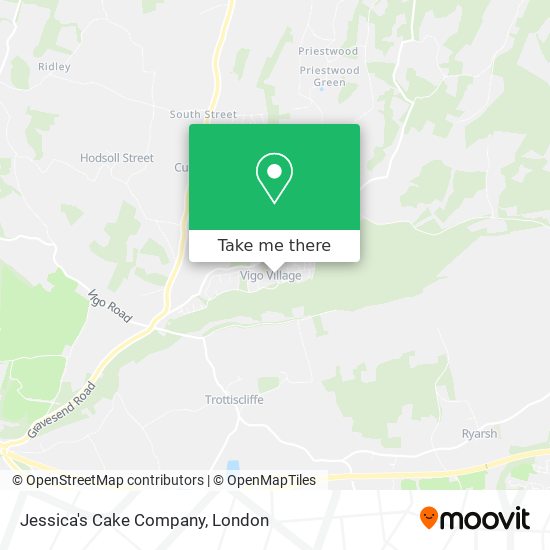Jessica's Cake Company map