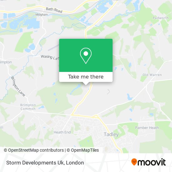 Storm Developments Uk map