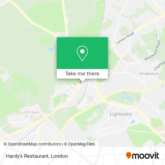 Hardy's Restaurant map