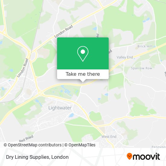 Dry Lining Supplies map