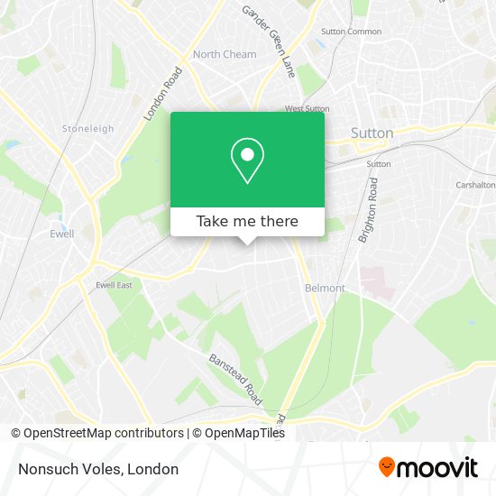 Nonsuch Voles map