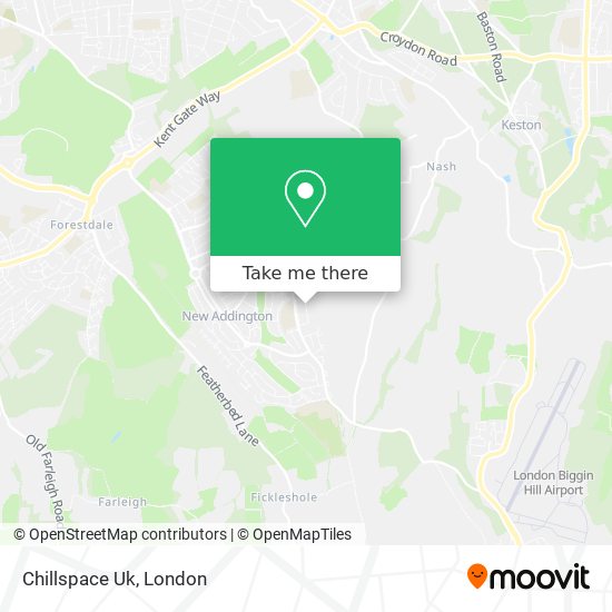 Chillspace Uk map