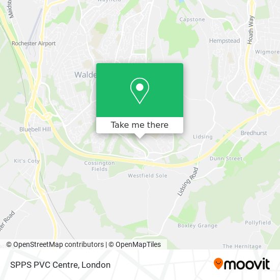 SPPS PVC Centre map