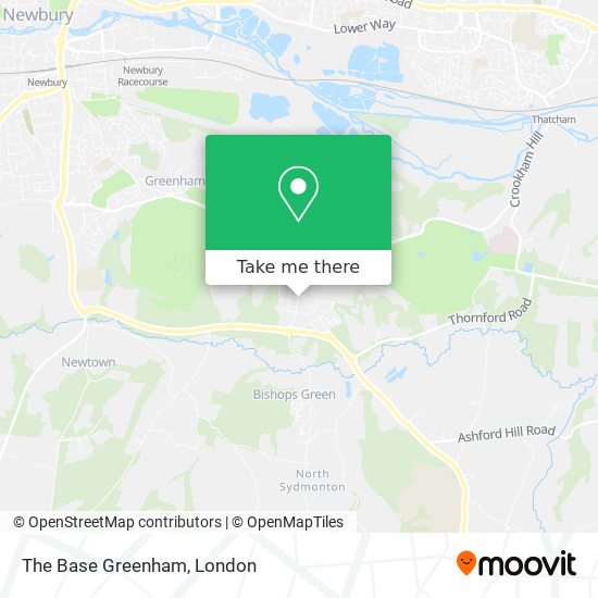 The Base Greenham map