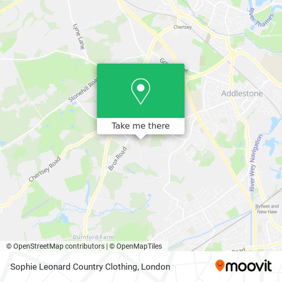 Sophie Leonard Country Clothing map
