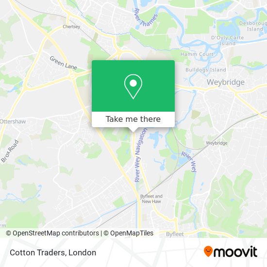 Cotton Traders map