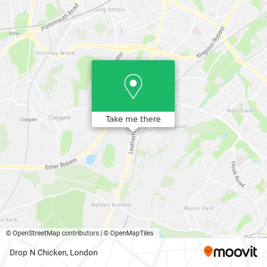 Drop N Chicken map