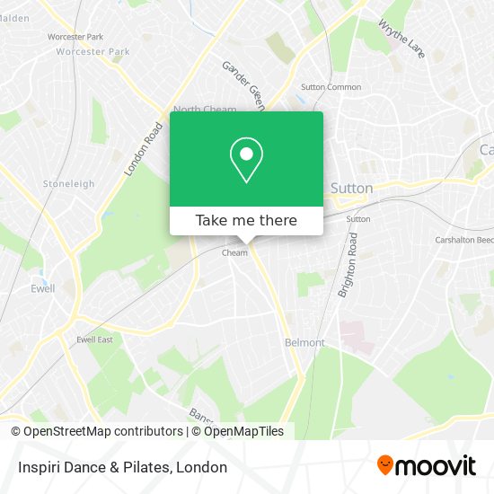 Inspiri Dance & Pilates map