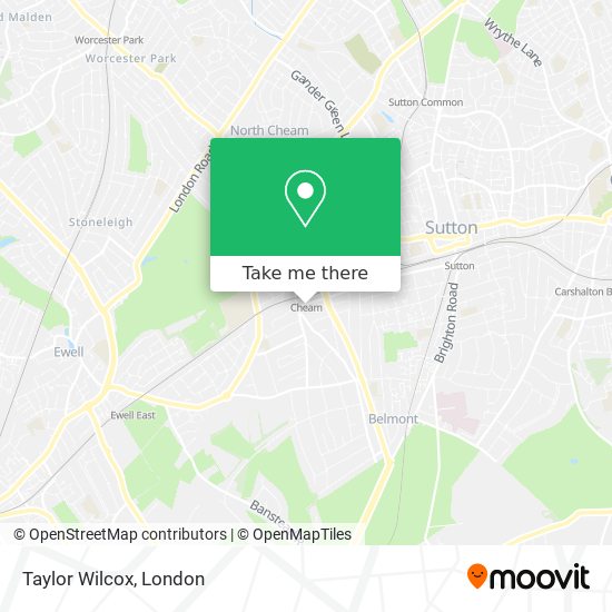 Taylor Wilcox map