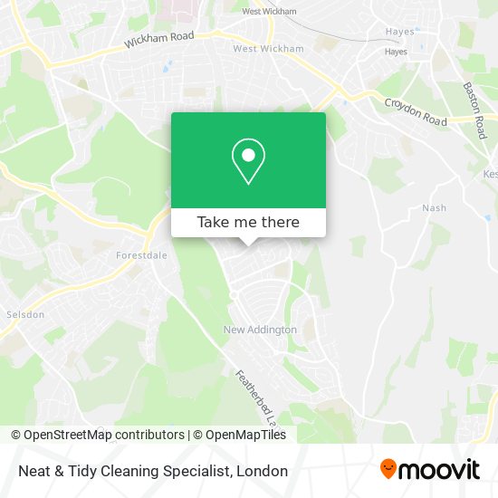 Neat & Tidy Cleaning Specialist map