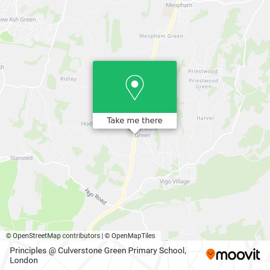 Principles @ Culverstone Green Primary School map