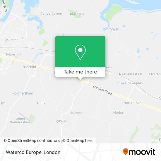 Waterco Europe map