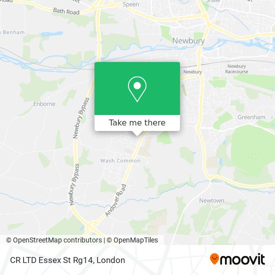 CR LTD Essex St Rg14 map