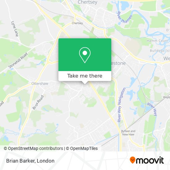 Brian Barker map