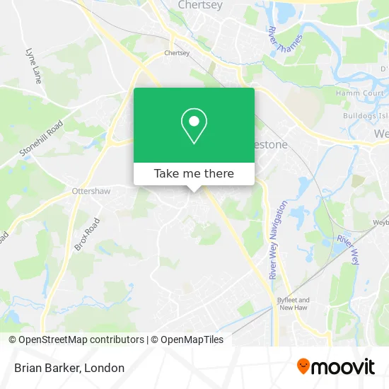 Brian Barker map