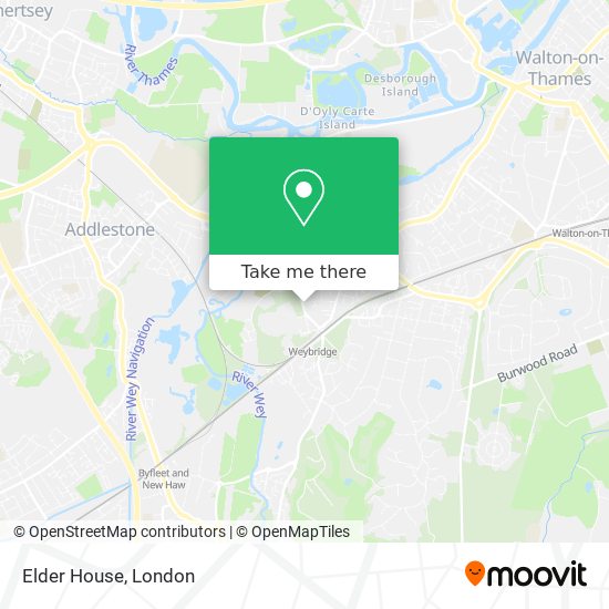 Elder House map