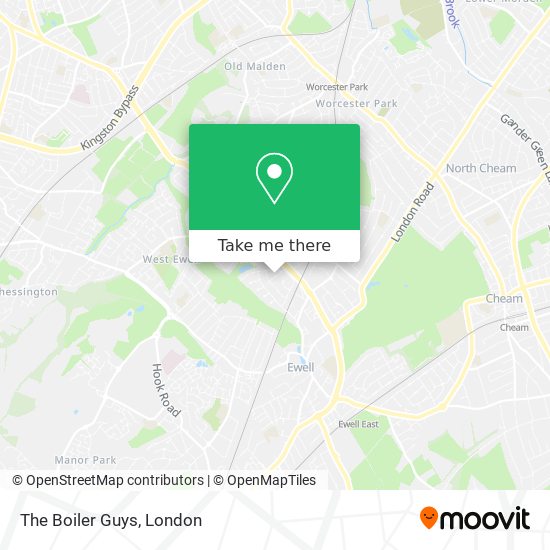 The Boiler Guys map