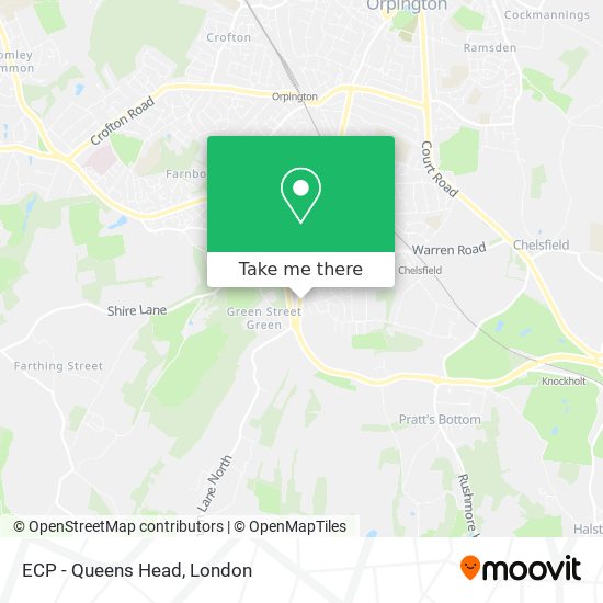 ECP - Queens Head map