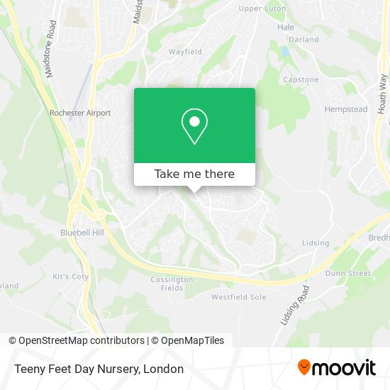 Teeny Feet Day Nursery map